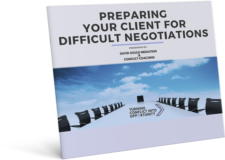 Negotiation Guide: David Gould Mediation & Conflict Coaching